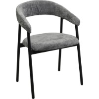 Scaun Deco Leto Grey/Black (SLET-WIZ-GRYBLK)