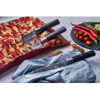 Набор ножей Samura Blacksmith 3pcs SBL-0220 фото №3 — интернет-магазин Desire.md