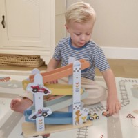 Drumul de joacă pentru copii Little Dutch Ramp Racer Blue (LD2549) imaginea #4 — magazin online Desire.md