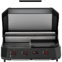 Газовый гриль Cozze G-800 3 Burner Combo Plancha-Grill (90534+90505) фото №7 — интернет-магазин Desire.md