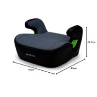 Scaun auto-booster pentru copii Osann Junior 126-150cm Black (104-277-194) imaginea #4 — magazin online Desire.md