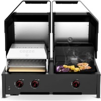 Газовый гриль Cozze Quattro 900 3 Burner Combo 4in1 фото №2 — интернет-магазин Desire.md