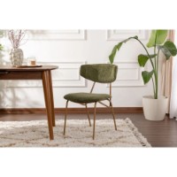 Set scaune Hanah Home Nancy Green Gold 2pcs imaginea #2 — magazin online Desire.md