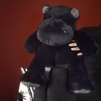 Jucărie de pluș Histoire d'Ours Hippo Black 40cm (HO3106) imaginea #2 — magazin online Desire.md