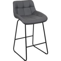 Барный стул Deco Nicole CFS Hoker LB Grey Eco-70/Black Legs