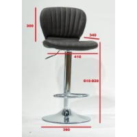 Scaun de bar Jumi Boca Black imaginea #2 — magazin online Desire.md