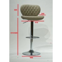 Scaun de bar Jumi Dimand Grey imaginea #4 — magazin online Desire.md