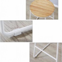 Scaun de bar Jumi Oak Artisan /White imaginea #4 — magazin online Desire.md