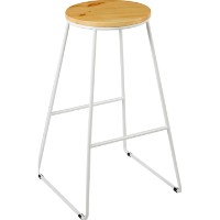 Барный стул Jumi Oak Artisan /White