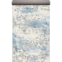 Covor CarpetLux Dahlia 8697A CREAM BLUE 1.20x8.00m