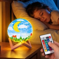 Lampă de veghe Essa Toys Moon (KSY999) imaginea #2 — magazin online Desire.md