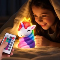 Lampă de veghe Essa Toys Unicorn (KSY999-2) imaginea #2 — magazin online Desire.md