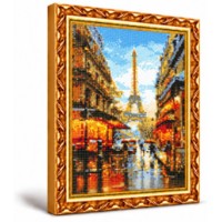 Mozaic cu diamante Art Gallery Premium Parisian Street 30x40cm (GB88493)