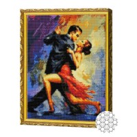 Mozaic cu diamante Art Gallery Premium Passionate Dance 40x50cm (GA73663)
