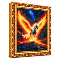 Mozaic cu diamante Art Gallery Premium Pegasus 30x40cm (GB89521)