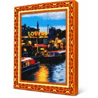 Алмазная мозаика Art Gallery Premium Pier of Loved Ones 30x40cm (GB87321)