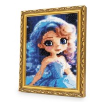 Алмазная мозаика Art Gallery Premium Princess 20x30cm (JS19040)
