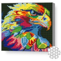 Алмазная мозаика Art Gallery Premium Rainbow Eagle 20x20cm (BJ1080)