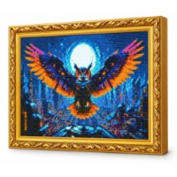 Алмазная мозаика Art Gallery Premium Regal Eagle-Owl 30x40cm (GB87959)