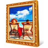 Алмазная мозаика Art Gallery Premium Relaxing Together 40x50cm (GA86028)