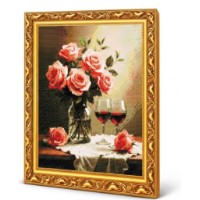 Алмазная мозаика Art Gallery Premium Roses and Grapes 40x50cm (GA90491)
