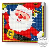 Алмазная мозаика Art Gallery Premium Santa Claus 20x20cm (BJ636)