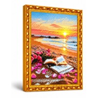 Алмазная мозаика Art Gallery Premium Seaside Picnic 30x40cm (GB89910)