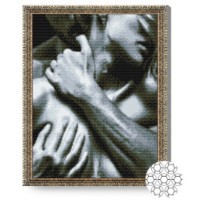 Mozaic cu diamante Art Gallery Premium Sensual Embrace 40x50cm (GA83209)
