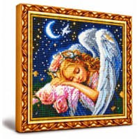 Алмазная мозаика Art Gallery Premium Sleeping Angel 30x40cm (GB89350)