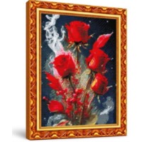 Алмазная мозаика Art Gallery Premium Smoky Roses 40x50cm (GA88778)