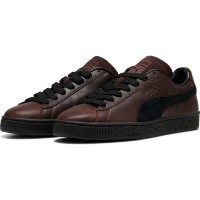 Ghete pentru bărbați Puma Suede Dressed Leather Brown/Puma Black, s.45