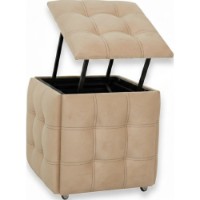 Taburet Nex Home N24 Dark Beige (NX-00001704)
