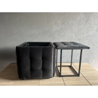 Taburet Nex Home N43 Black (NX-00001712) imaginea #3 — magazin online Desire.md