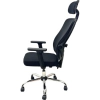 Scaun de birou ART Adler Black/Chrome (73100232) imaginea #3 — magazin online Desire.md