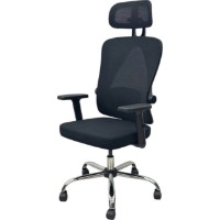 Scaun de birou ART Adler Black/Chrome (73100232)