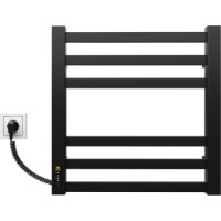 Uscător de prosoape Kosser Gerda ДГ01EL 500x500/6 ER Black