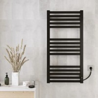 Uscător de prosoape Kosser Gerda ДГ03EL 1000x500/15 EL Black imaginea #2 — magazin online Desire.md