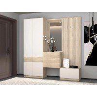 Шкаф Gerbor Верто SZF4D2S Oak Sonoma/Cashmere фото №2 — интернет-магазин Desire.md
