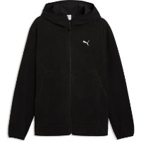 Hanorac pentru bărbați Puma Pumatech Polarfleece Full-Zip Puma Black, s.S