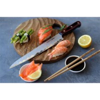 Кухонный нож Samura Kaiju Stonewash 240mm SKJ-0045B фото №3 — интернет-магазин Desire.md