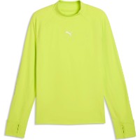 Hanorac barbat Puma Run Brightstride Cloudspun Sunny Lime, s.XL