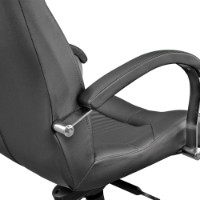 Офисное кресло Новый стиль Germes Eco-30 Black/Chrome фото №7 — интернет-магазин Desire.md