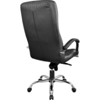 Офисное кресло Новый стиль Germes Eco-30 Black/Chrome фото №8 — интернет-магазин Desire.md