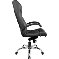 Офисное кресло Новый стиль Germes Eco-30 Black/Chrome фото №5 — интернет-магазин Desire.md
