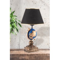 Veioză birou Opviq World Black Blue