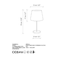 Veioză birou Opviq Abajur 5104 imaginea #7 — magazin online Desire.md
