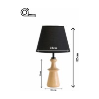Veioză birou Opviq Sandnes Black imaginea #7 — magazin online Desire.md
