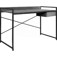Письменный стол Новый стиль Oxford 116x61xH75/83 Grey/Black