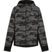 Мужская куртка Puma Brightstride Printed PrimaLoft Insulated Puma Black, s.L