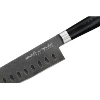 Кухонный нож Samura Mo-V Stonewash 180mm SM-0094B фото №4 — интернет-магазин Desire.md